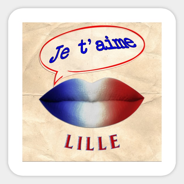 FRENCH KISS JETAIME LiLLE Sticker by ShamSahid